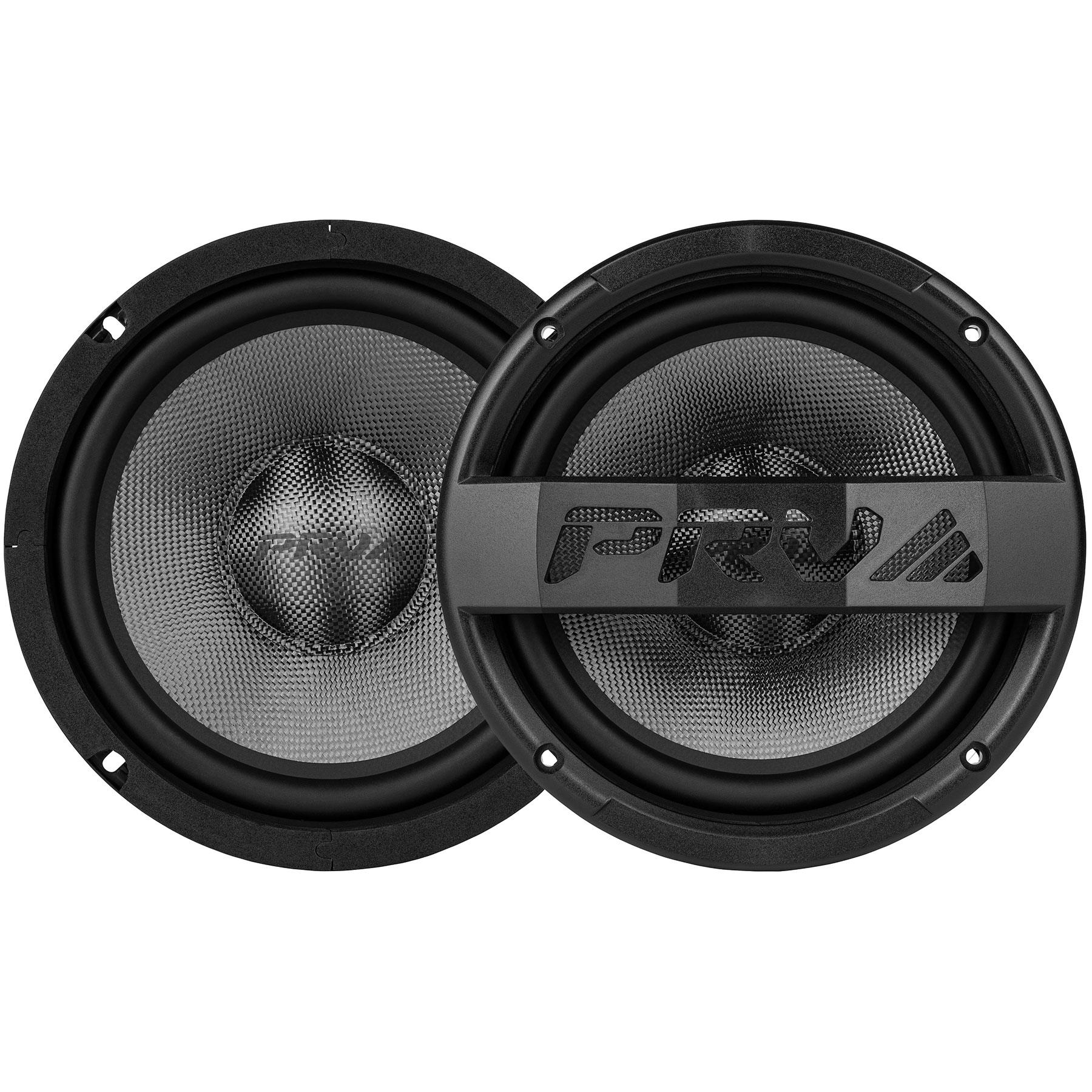 Photos - Speakers PRV Audio 8MR500CF-NDY-4 8" Midrange Neodymium Speaker Pair 4 Ohm 